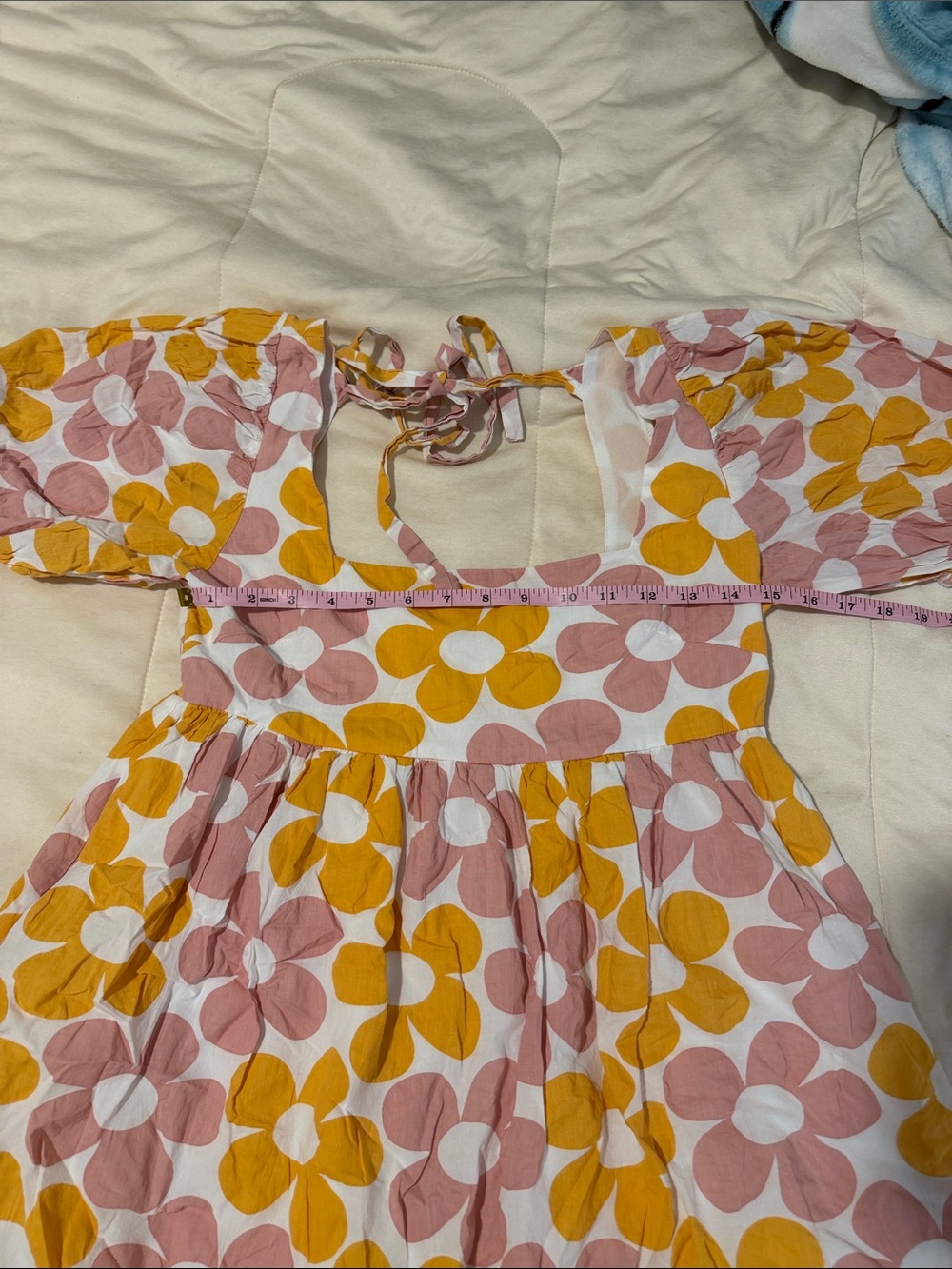 Altar’d State floral Puff Sleeve Dress - Picture 6 of 7